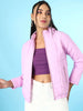 Women's Quilted Hooded Jacket With Faux Fur