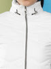 Women's High Neck Zip Front Puffer Jacket