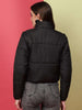 Women's Detachable Sleeve Crop Jacket