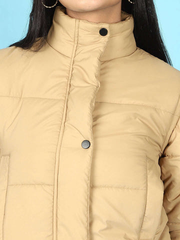 Women's Detachable Sleeve Crop Jacket