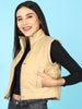Women's Detachable Sleeve Crop Jacket