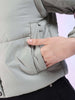 Women's Detachable Sleeve Crop Jacket