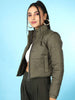 Women's Detachable Sleeve Crop Jacket