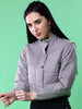 Women's Detachable Sleeve Crop Jacket