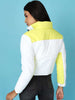 Women's Colorblock High Neck Jacket