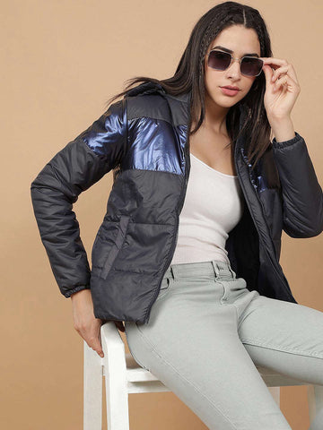Women's Boxy Colorblock Jacket