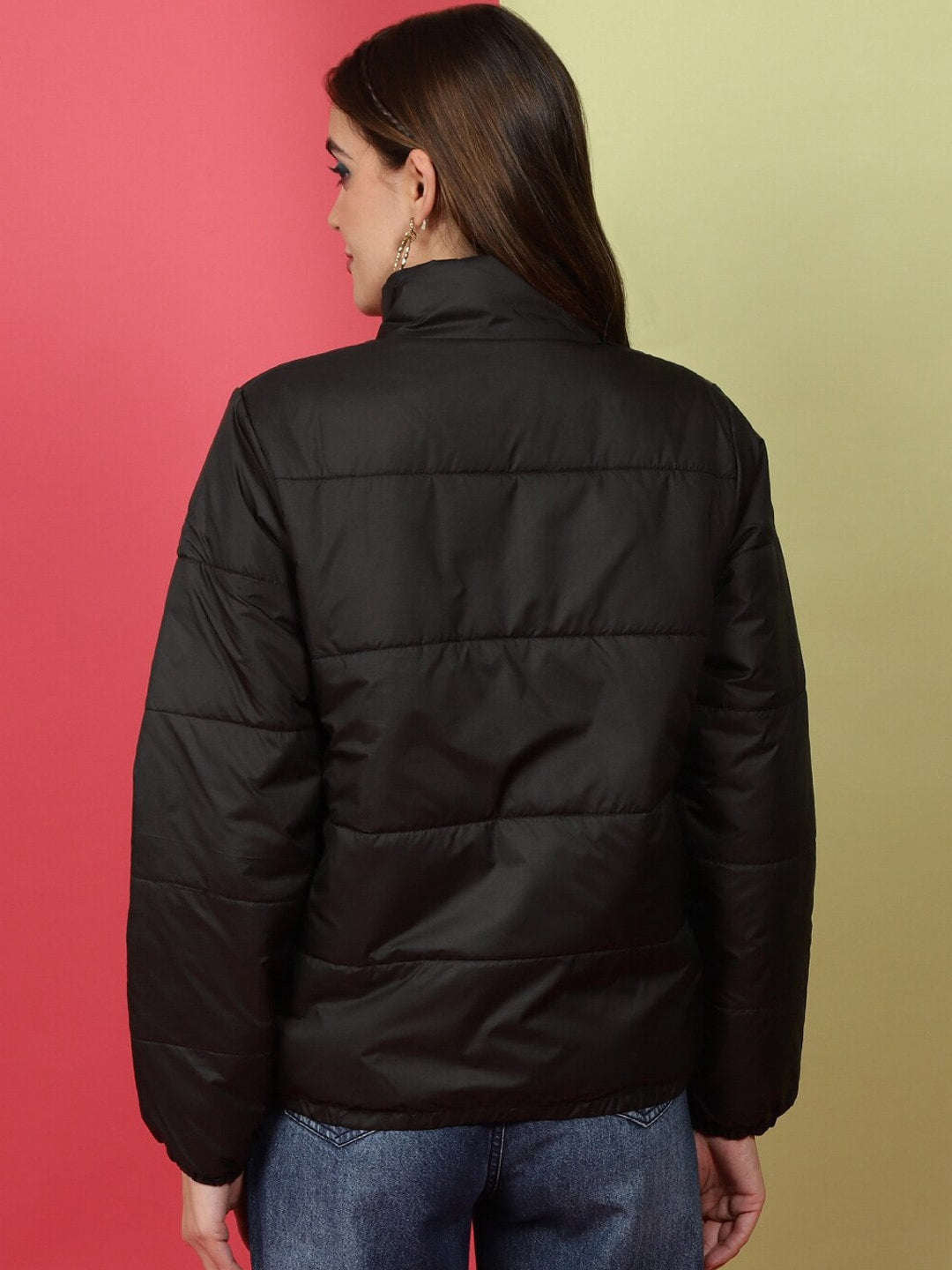 Women's High Neck Puffer Jacket