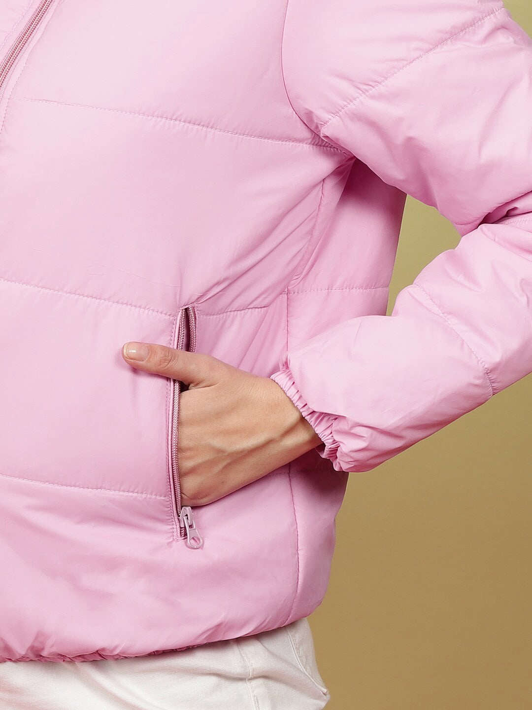 Women's High Neck Puffer Jacket