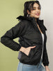 Women's Detachable Hood Puffer Jacket