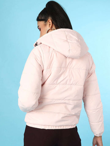 Women's Detachable Hood Puffer Jacket
