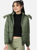 Women's Detachable Hood Puffer Jacket