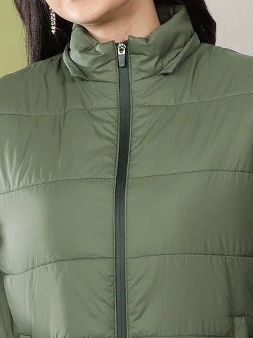 Women's Detachable Hood Puffer Jacket