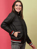 Women's Puffer Jacket With Rib