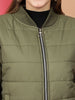 Women's Puffer Jacket With Rib