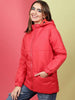 Women's Short Parka With Hood