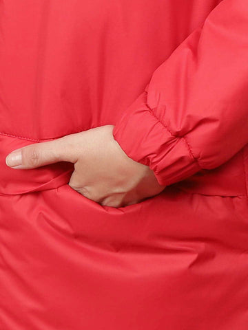 Women's Short Parka With Hood