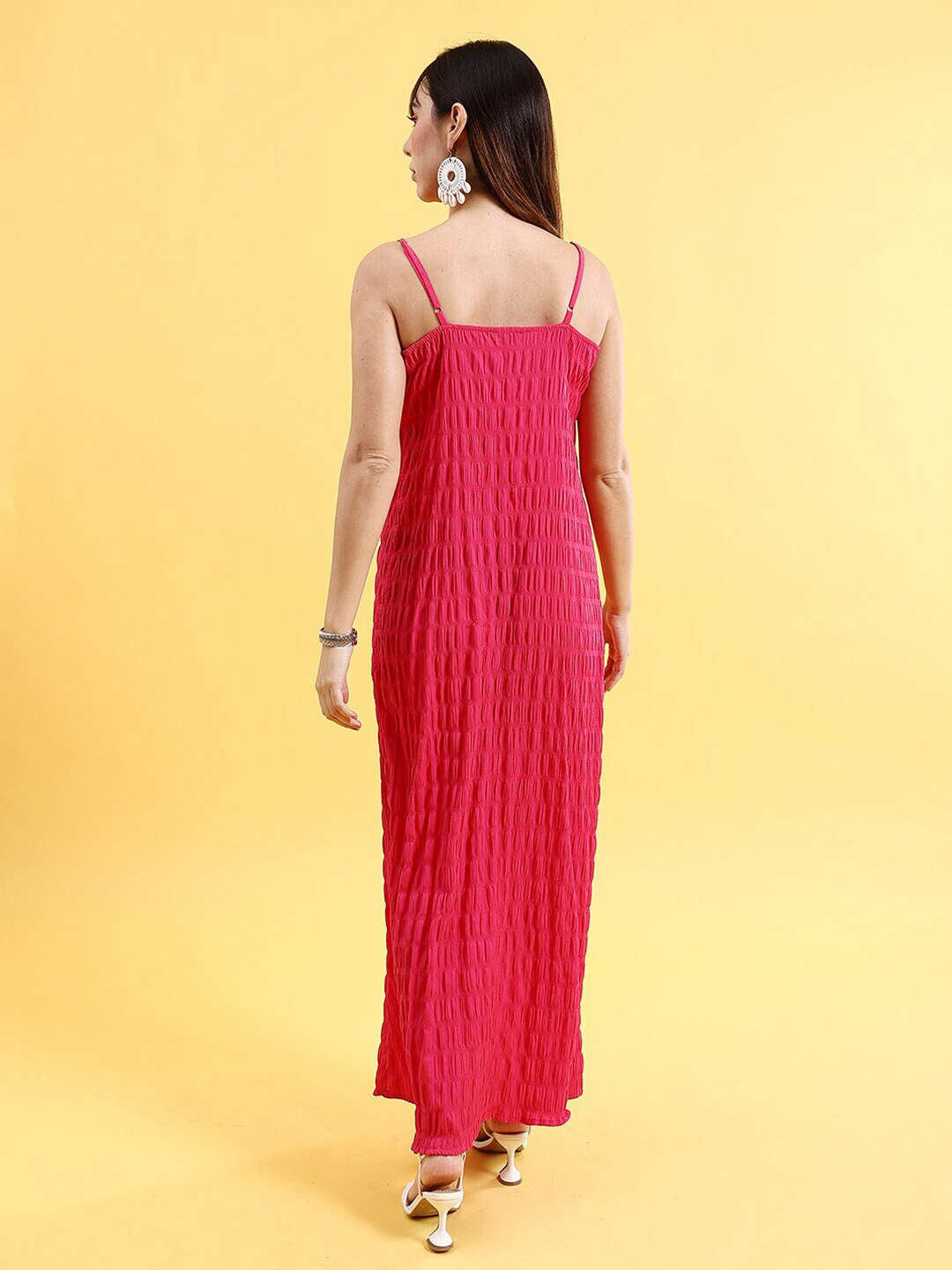 Women's Fit And Flare Long Dress