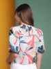 Women's Puff Sleeves Floral Printed Top