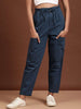 Women's Paperbag Trouser With Patch Pocket