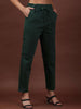 Women's Paperbag Trouser With Patch Pocket