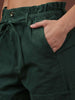 Women's Paperbag Trouser With Patch Pocket