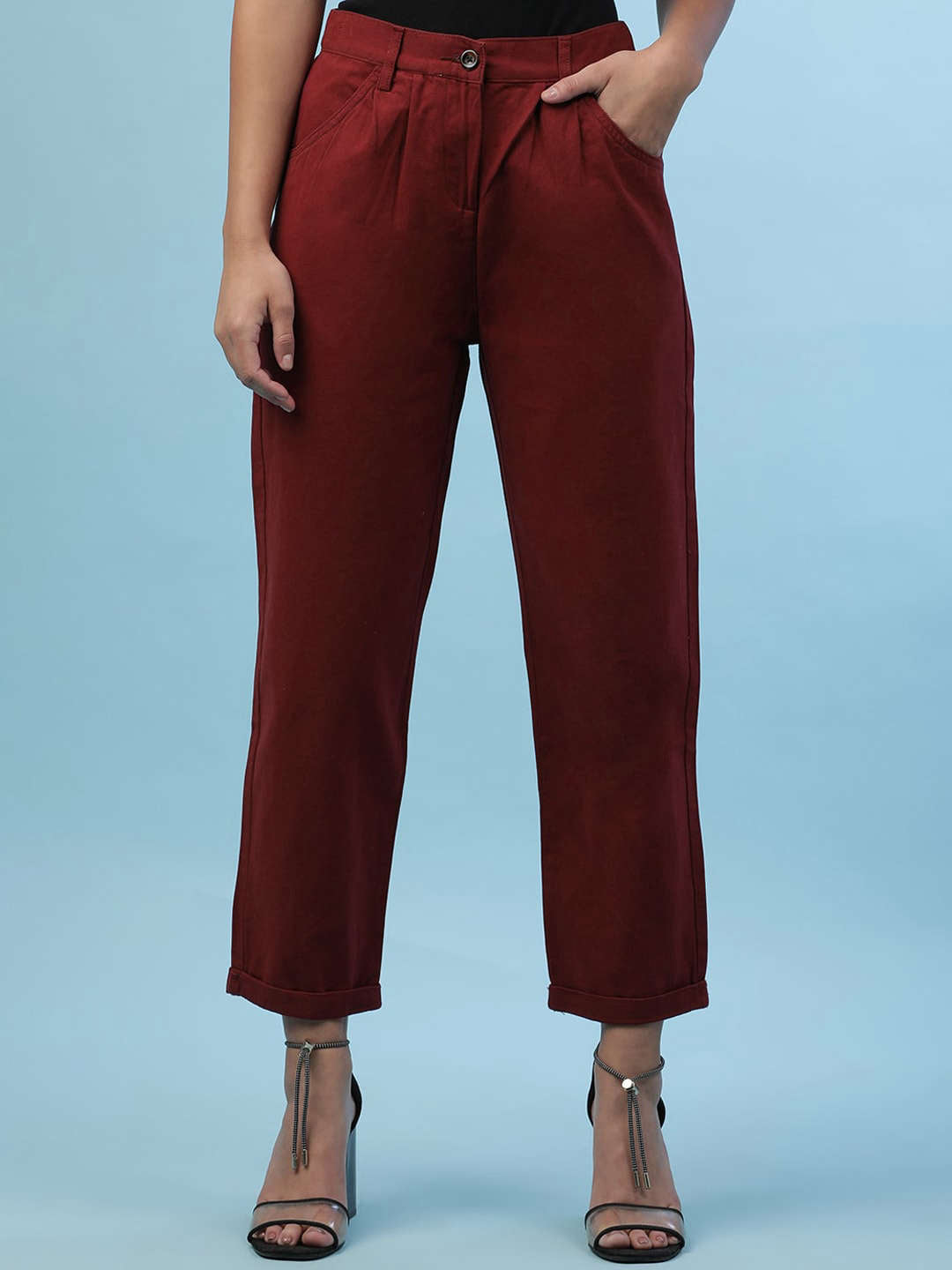 Women's Pleated Trouser