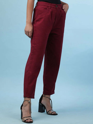 Women's Pleated Trouser