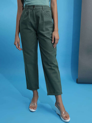 Women's Pleated Trouser