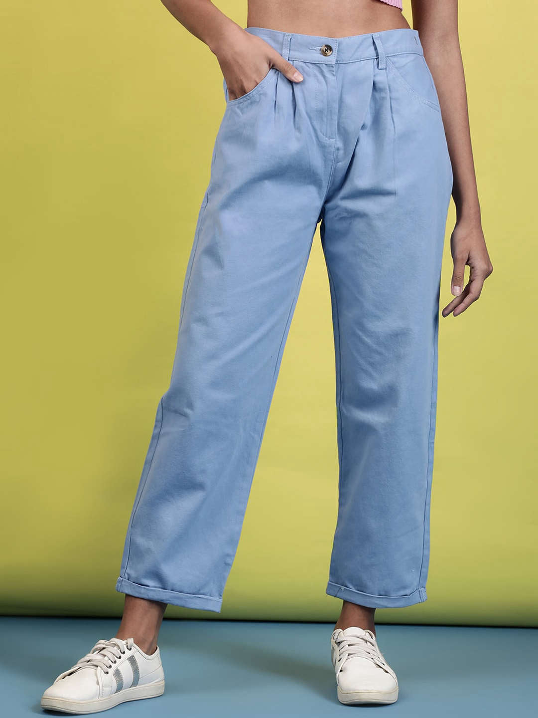 Women's Pleated Trouser