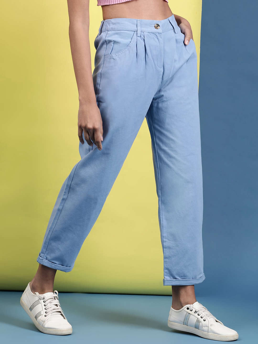 Women's Pleated Trouser