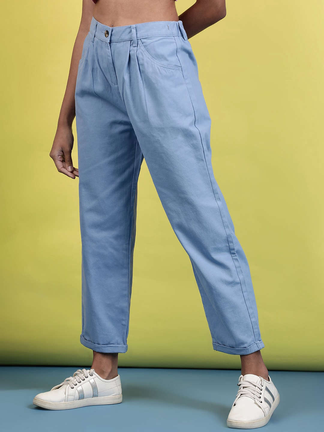 Women's Pleated Trouser