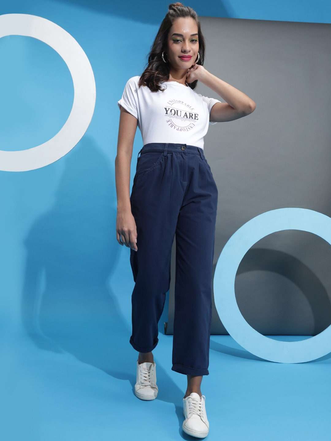 Women's Pleated Trouser