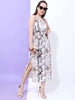 Women's Printed Elasticated Strapy Dress