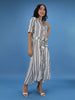 Women's Striped Sheath Dress