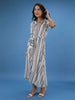 Women's Striped Sheath Dress