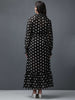 Women Polka Dot Flared Dress