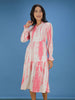 Women's Tie N Dye Printed Dress