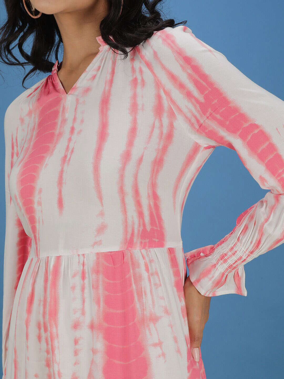 Women's Tie N Dye Printed Dress