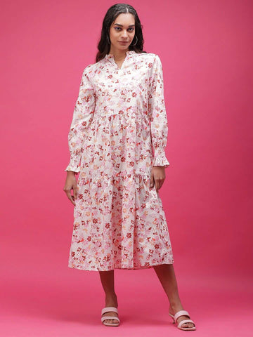 Women's Floral Printed Dress