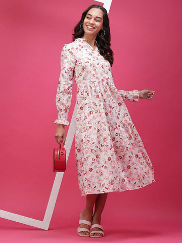 Women's Floral Printed Dress