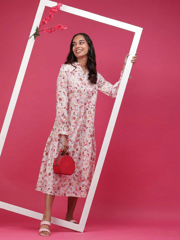 Women's Floral Printed Dress