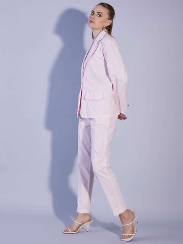 Women's Solid Co-Ords Set