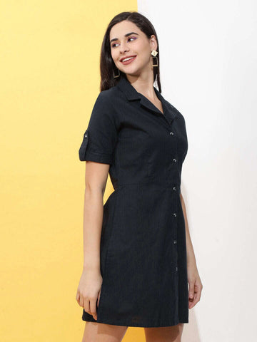 Women's Linen Shirt Dress