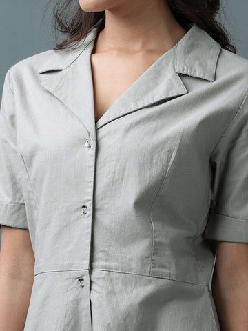 Women's Linen Shirt Dress