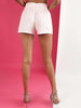 Women's Linen Pleated Shorts