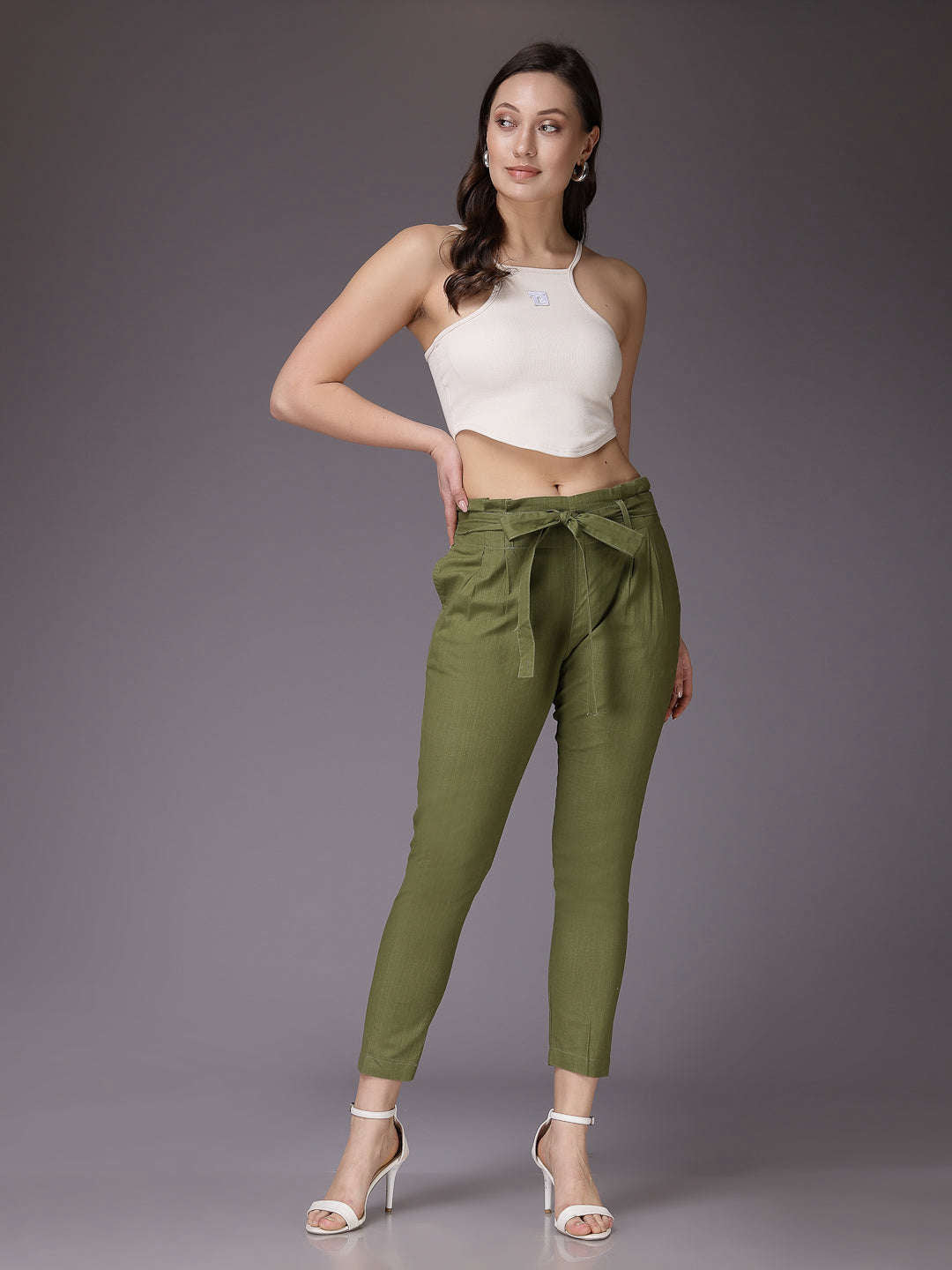 Women's Solid Trouser