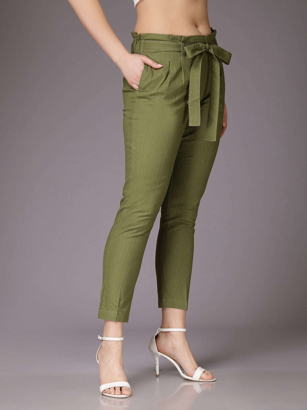 Women's Solid Trouser