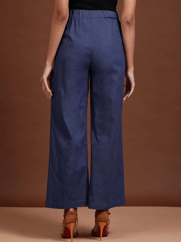 Women's Linen Flare Pant