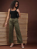 Women's Linen Flare Pant