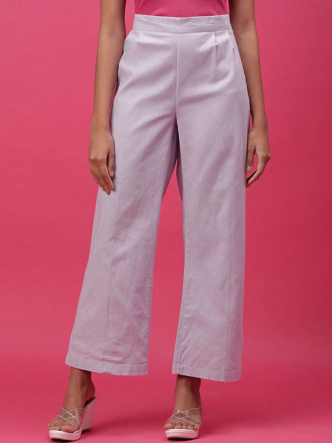 Women's Linen Flare Pant